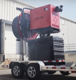 50″ Positive Pressure Trailer-Mounted Fan